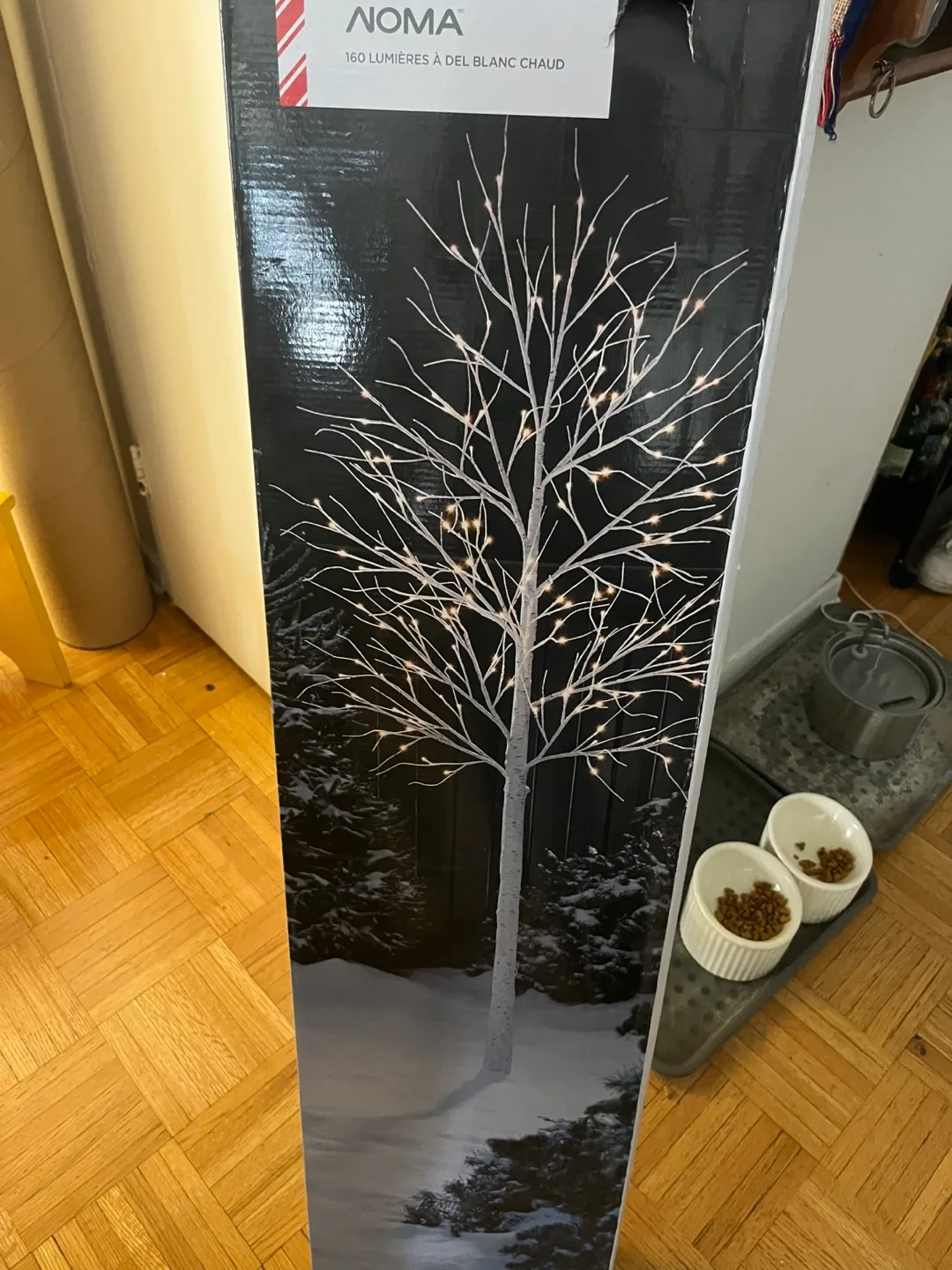 NOMA Pre-lit Birch Tree