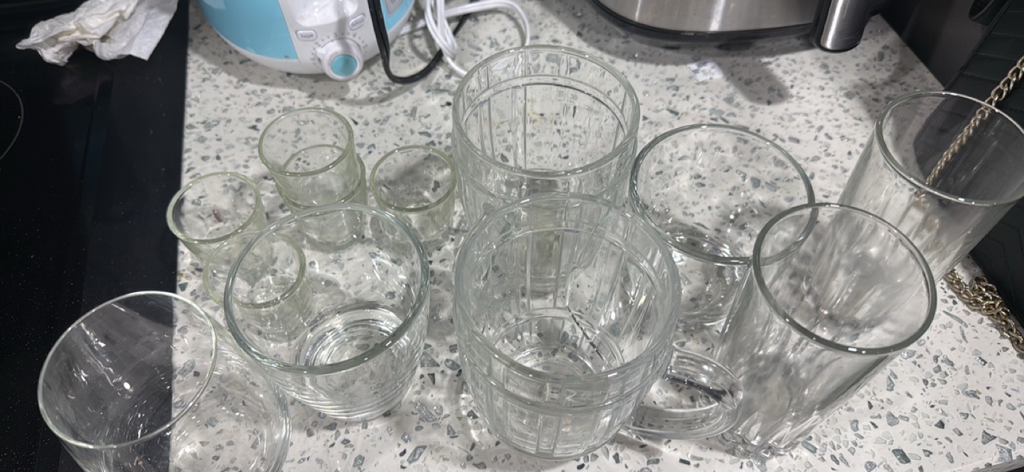 Assorted Glassware Set - Tumblers, Shot Glasses & More! - photo 2