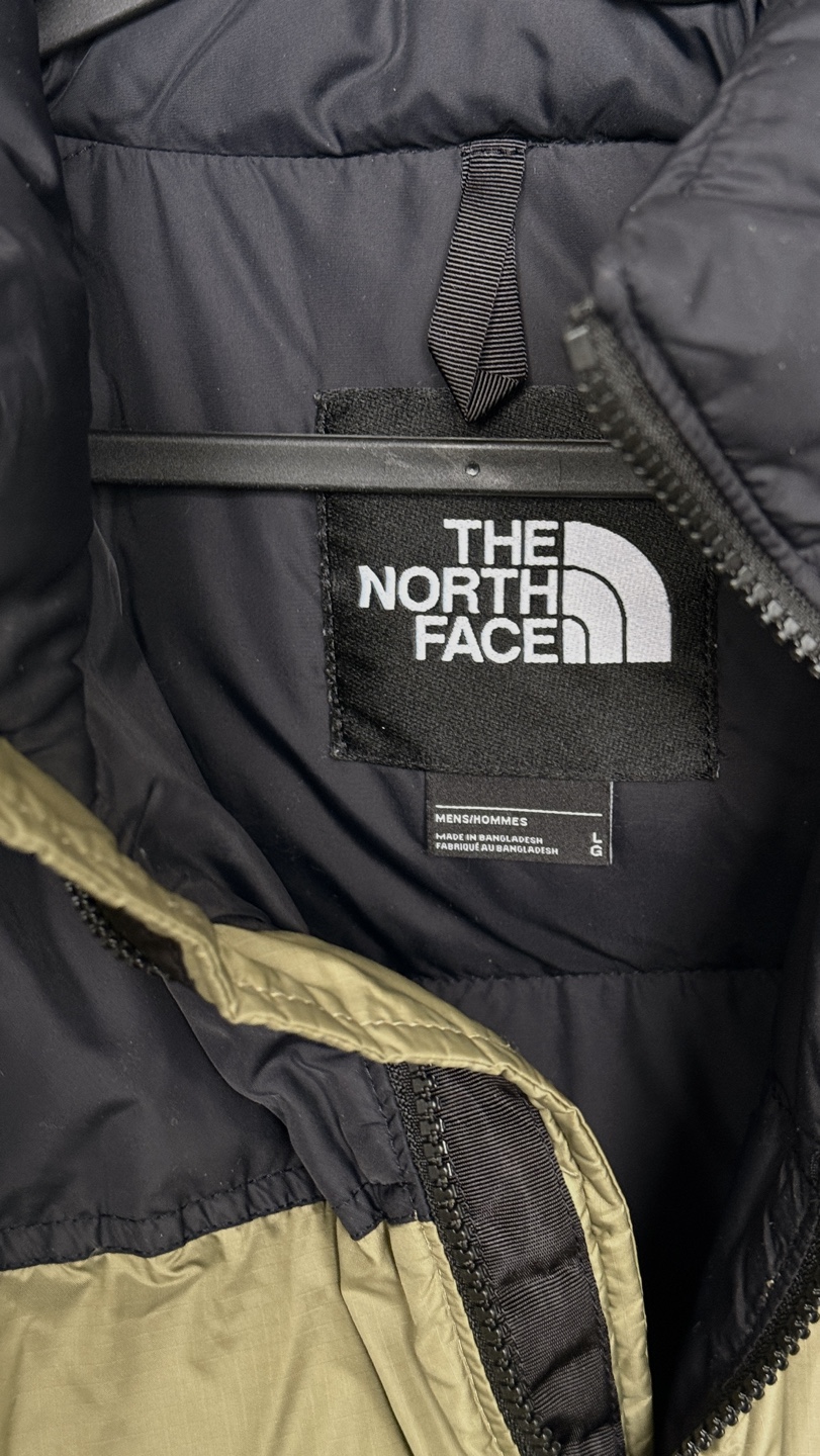 Rare Khaki Green The North Face 700 Nuptse Down Puffer - photo 3
