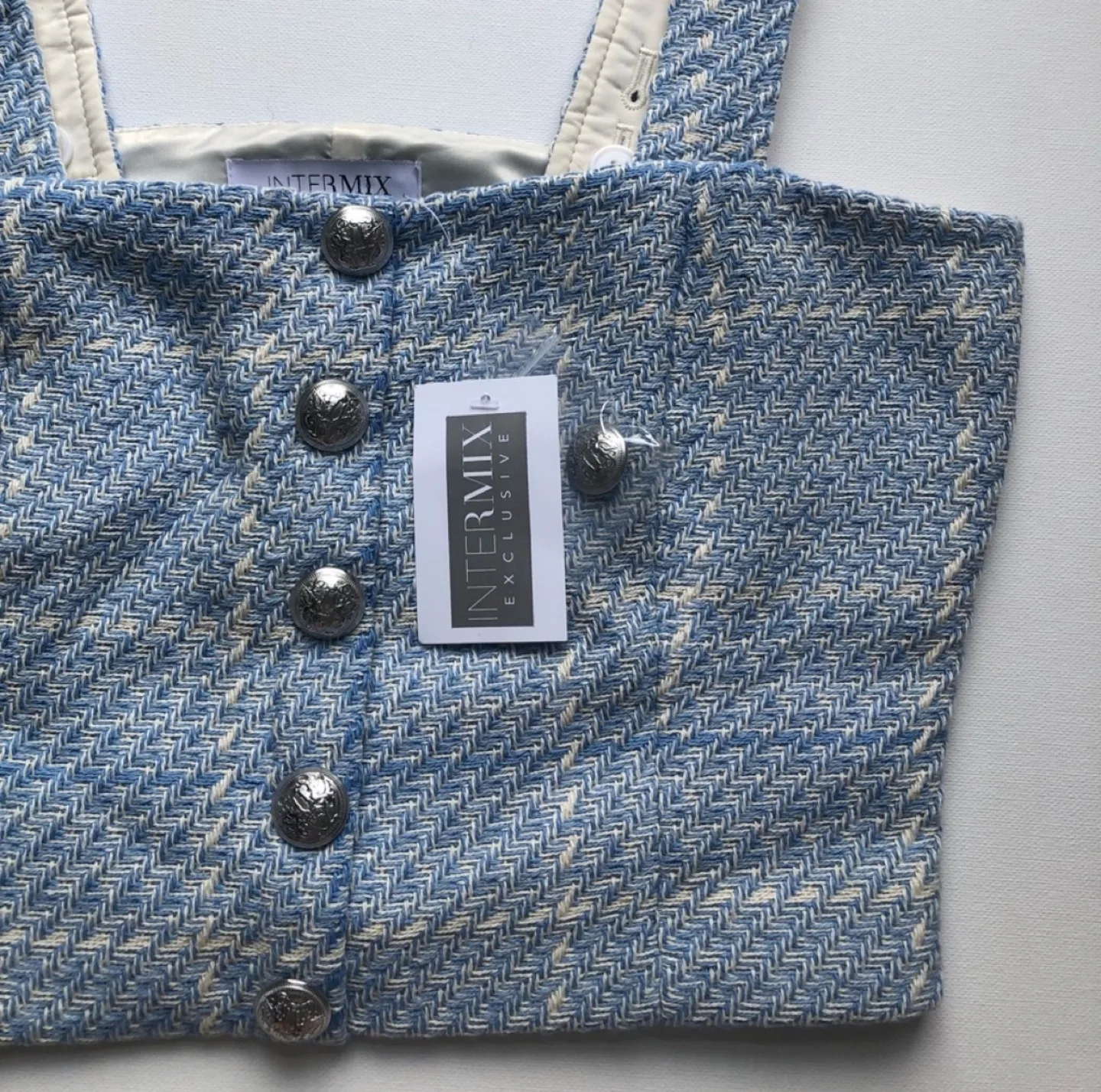NWT INTERMIX | Tweed Top - US 4 image indicator(5)