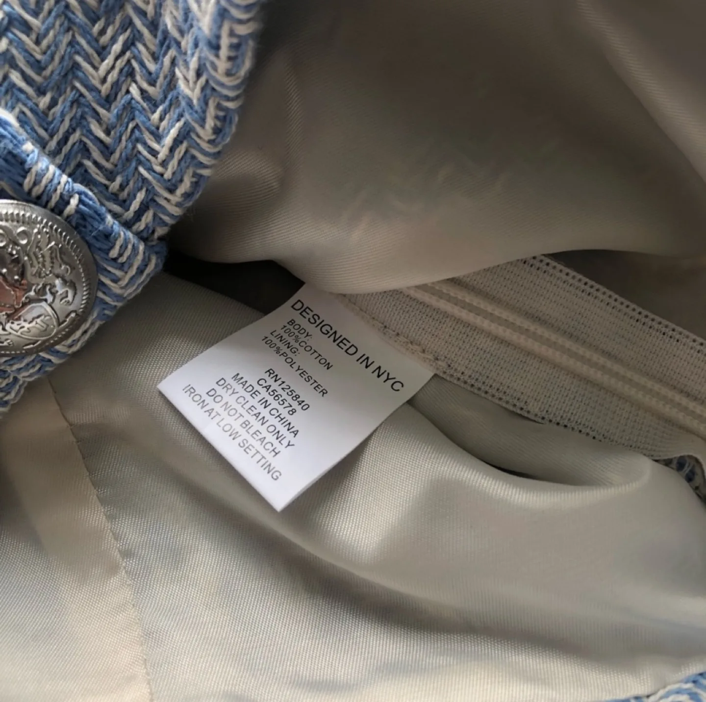 NWT INTERMIX | Tweed Top - US 4 image indicator(7)