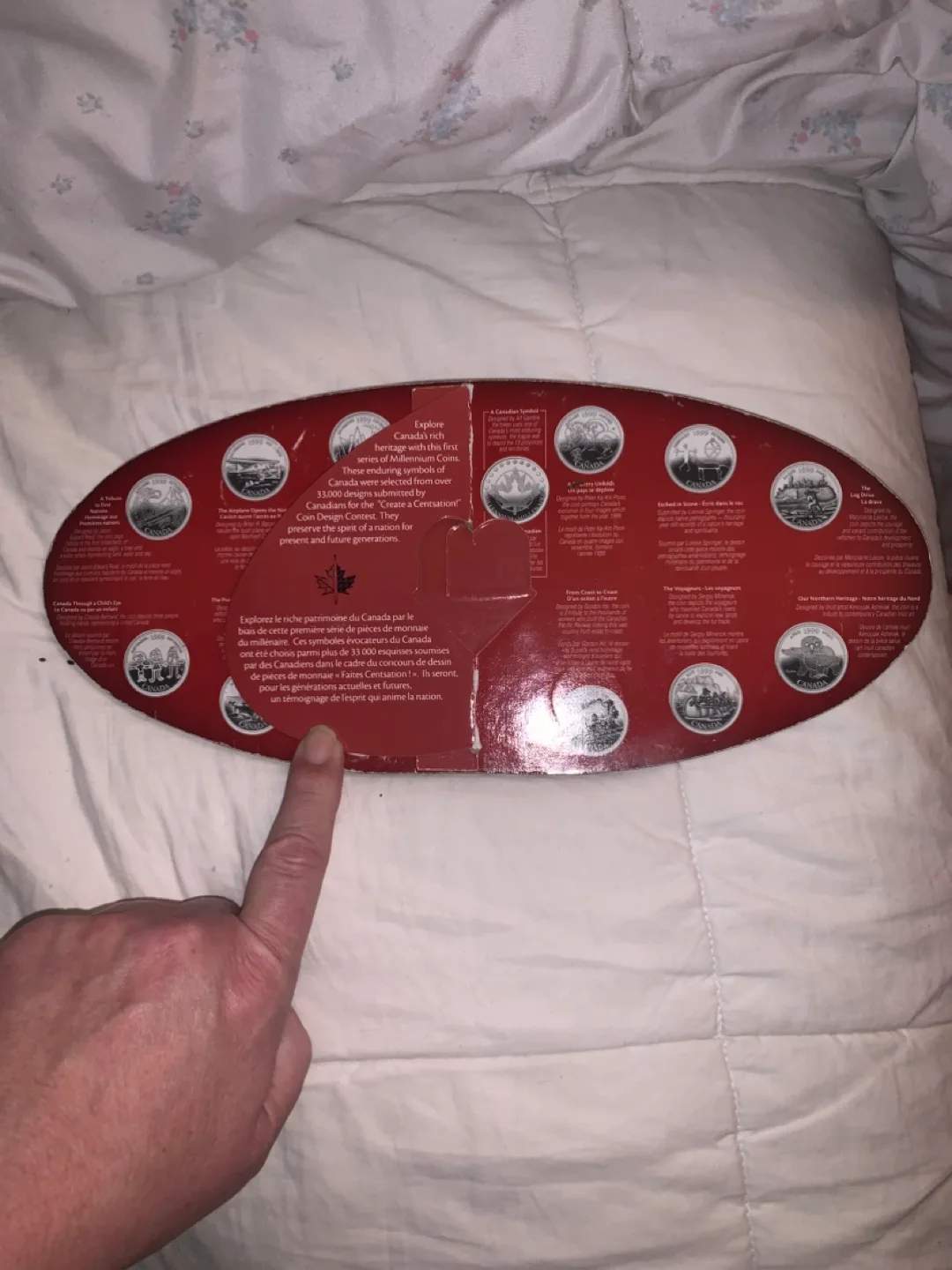 1999 Canadian Millennium 25 Cent Coin Set image indicator(3)