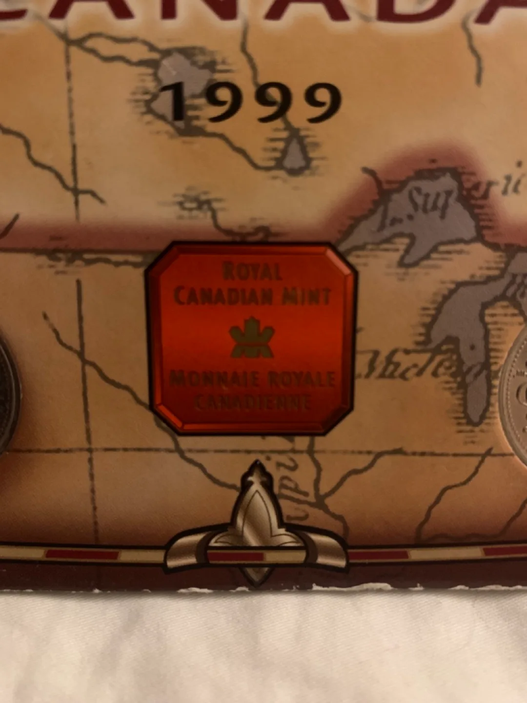 1999 Canadian Millennium 25 Cent Coin Set image indicator(5)