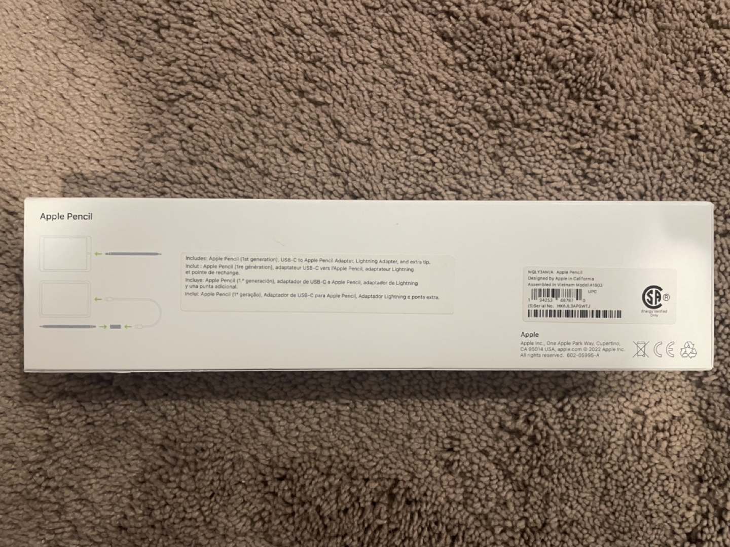 Apple Pencil 1st Generation with Box and Accessories - photo 2