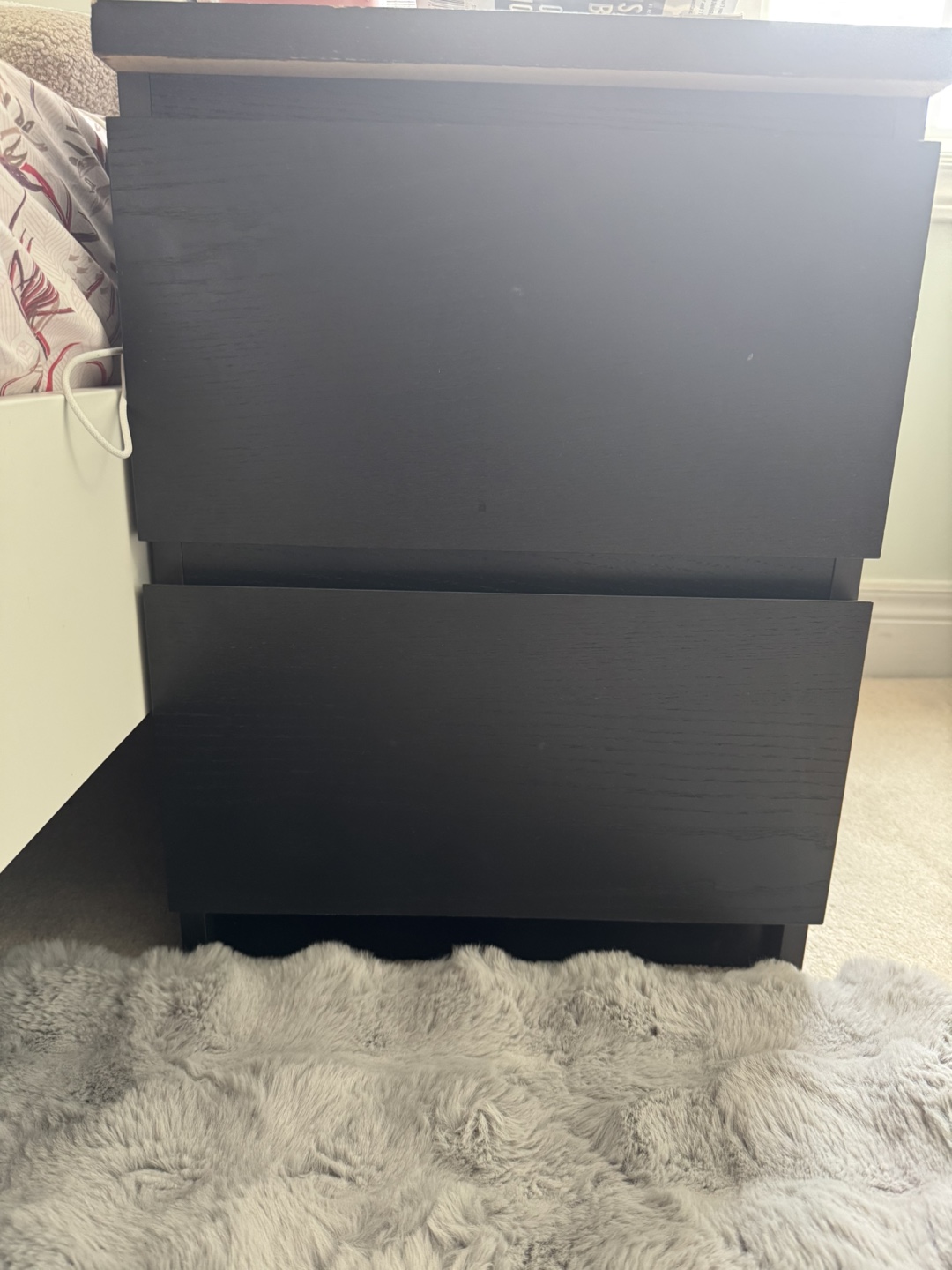 IKEA MALM Two-Drawer Bedside Table