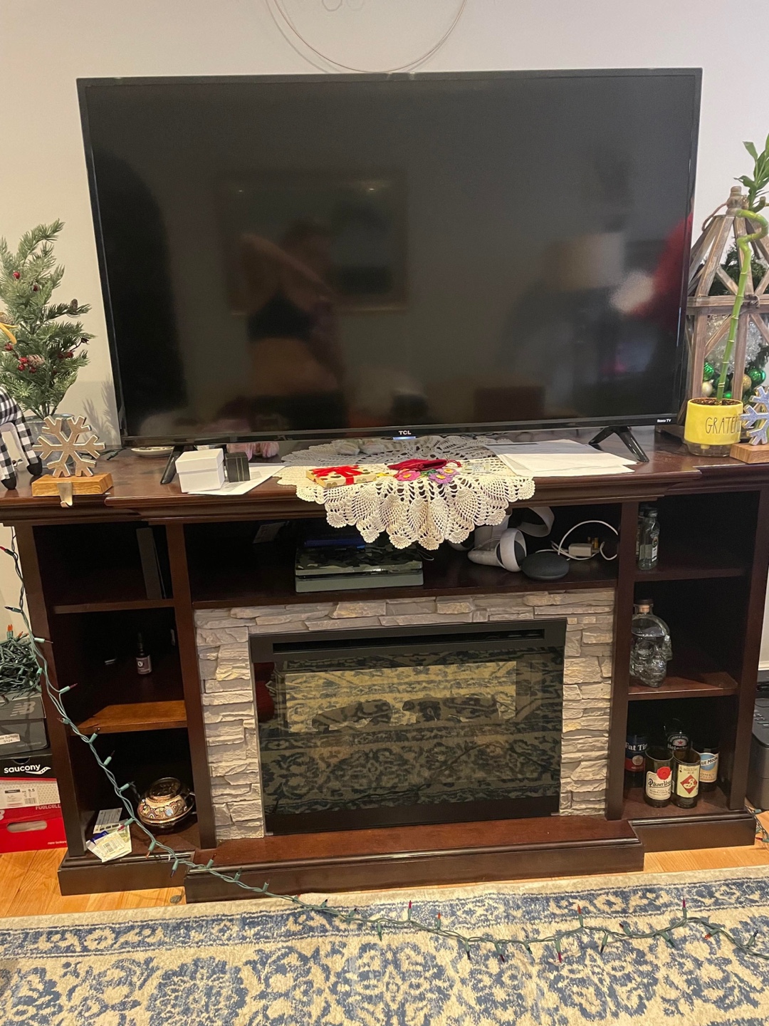Dimplex Electric Fireplace TV Stand