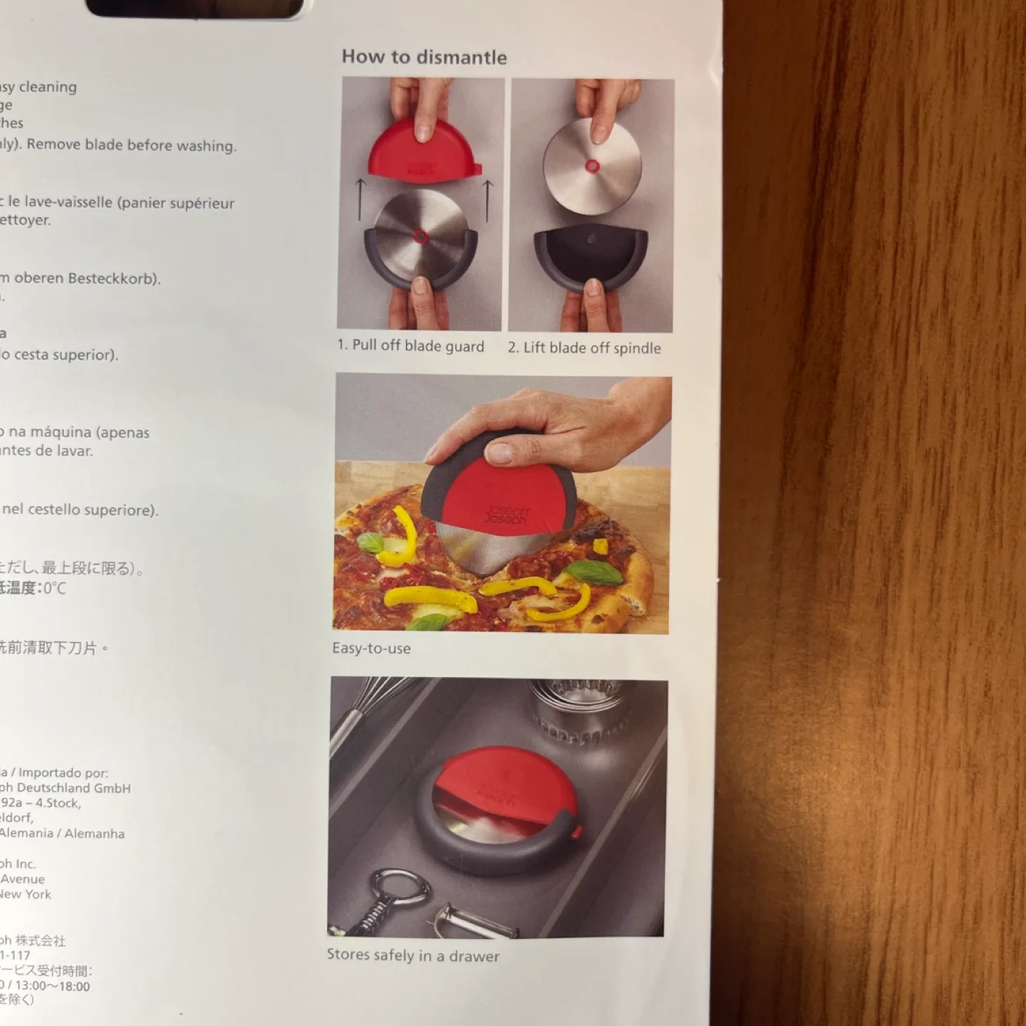 Joseph Joseph Duo Pizza Cutter image indicator(5)