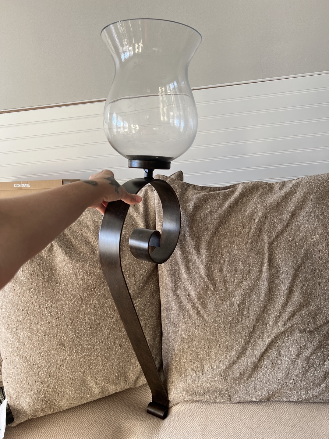 Elegant Wall-Mounted Candle Holder