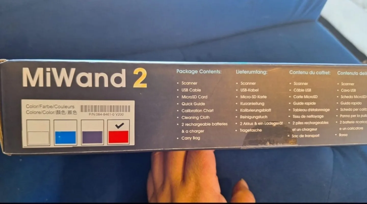 Avision Miwand 2 Mobile Handheld Scanner image indicator(8)