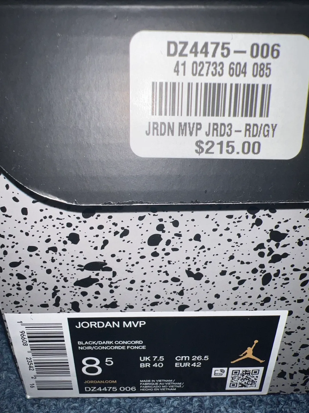Nike air Jordan MVP Size 8.5 image indicator(4)