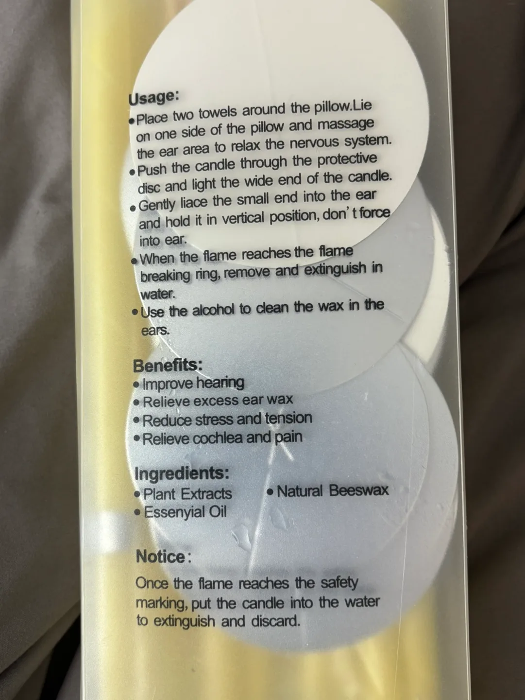 Ear Candling Kit - #ThriftyPicks image indicator(4)