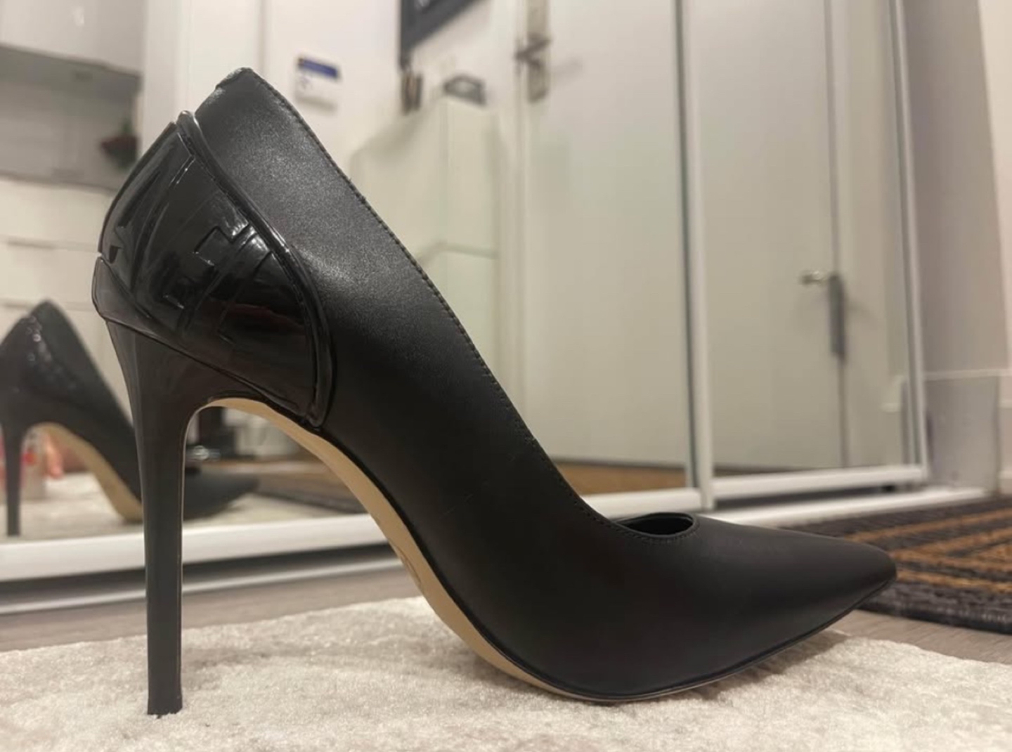 Michael Kors Black Leather High Heels - photo 3