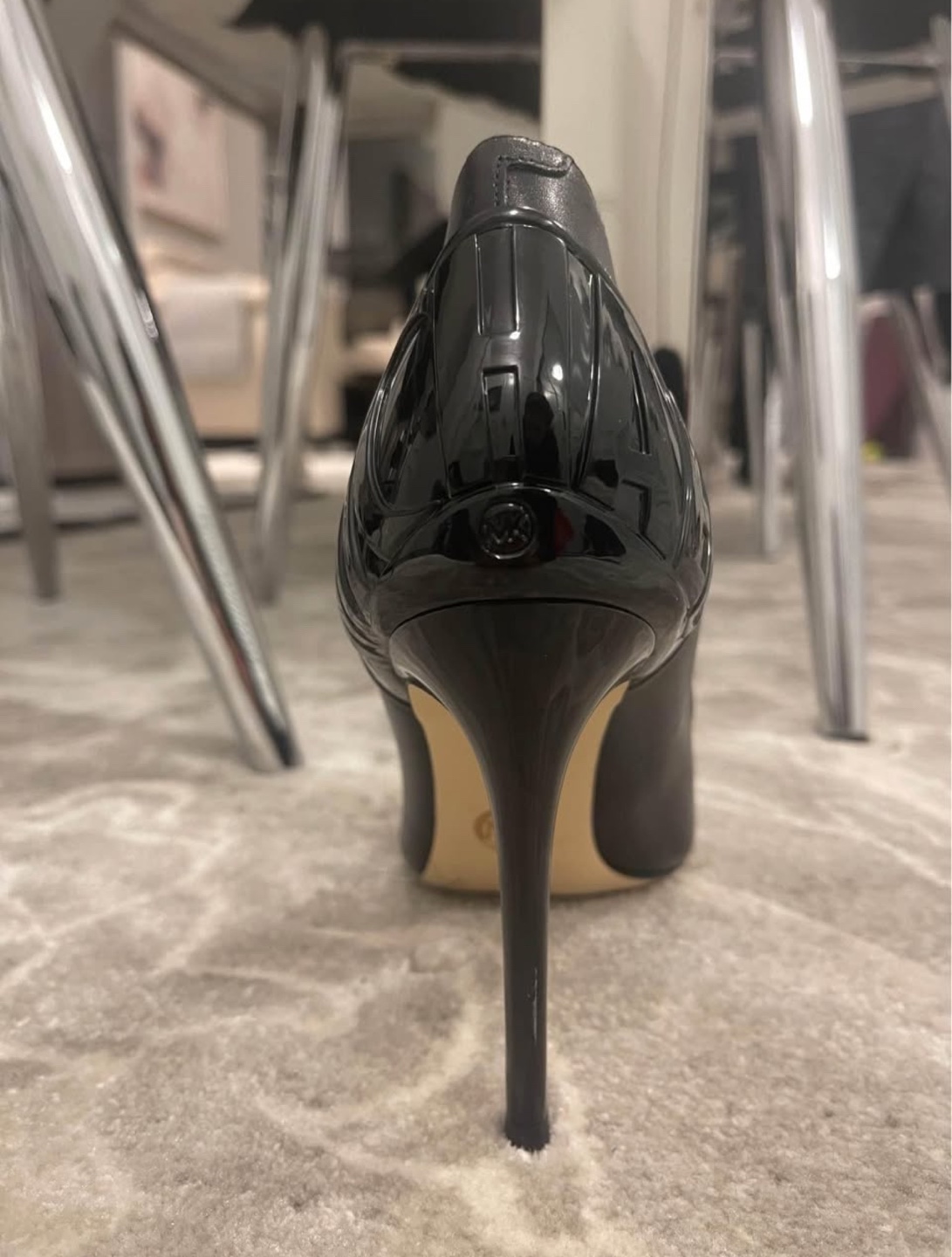 Michael Kors Black Leather High Heels - photo 5