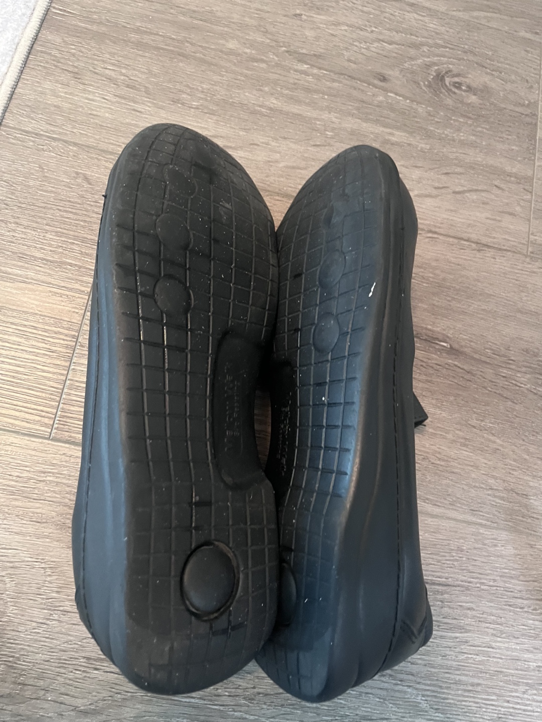 Women’s Mellow Walk Black Leather Slip-On Shoes - Size 9.5 - photo 4