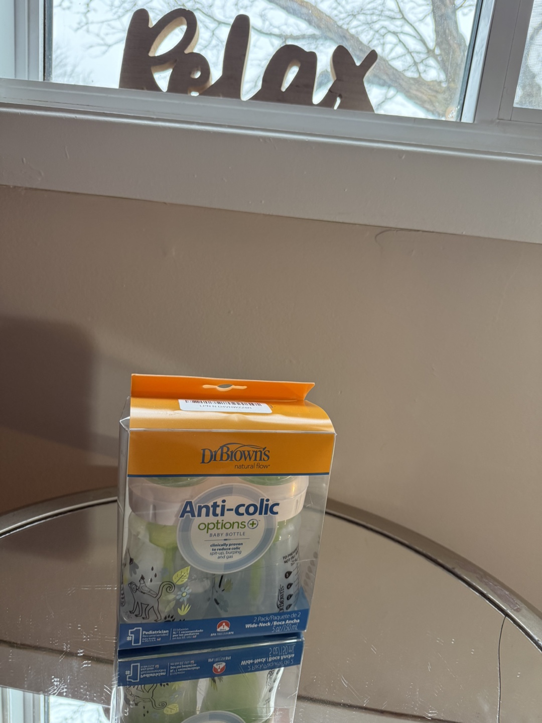 Dr Brown's Options+ Anti-Colic Baby Bottles (2-Pack)