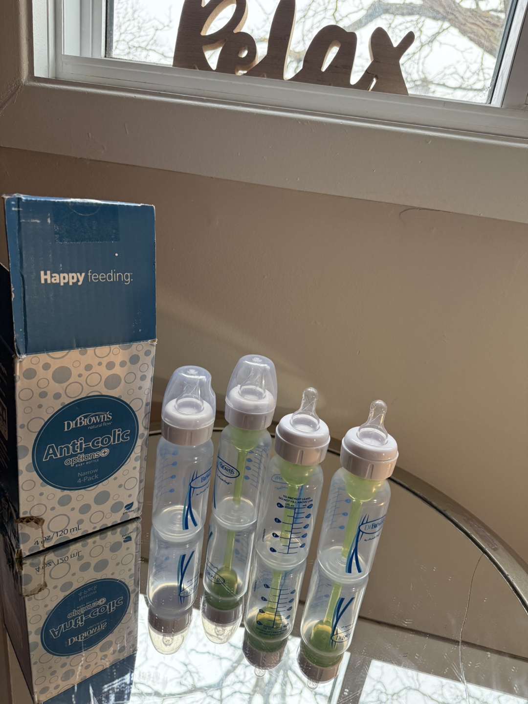 Dr Brown's Anti-Colic Options+ 4-Pack Baby Bottles - photo 3