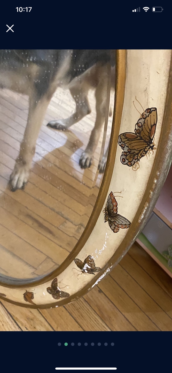 Butterfly Oval Mirror - photo 2