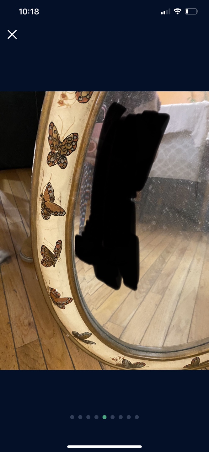 Butterfly Oval Mirror - photo 5