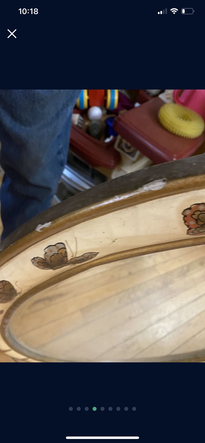 Butterfly Oval Mirror - photo 4