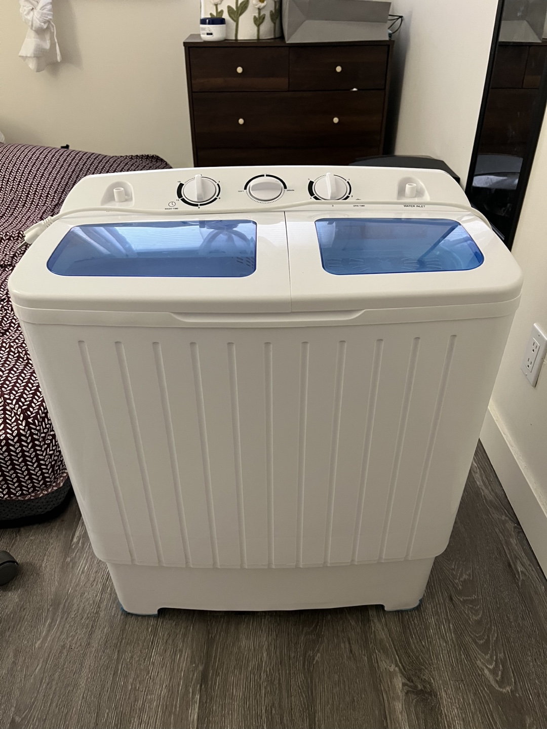 COSTWAY Portable Twin Tub Washing Machine - photo 2