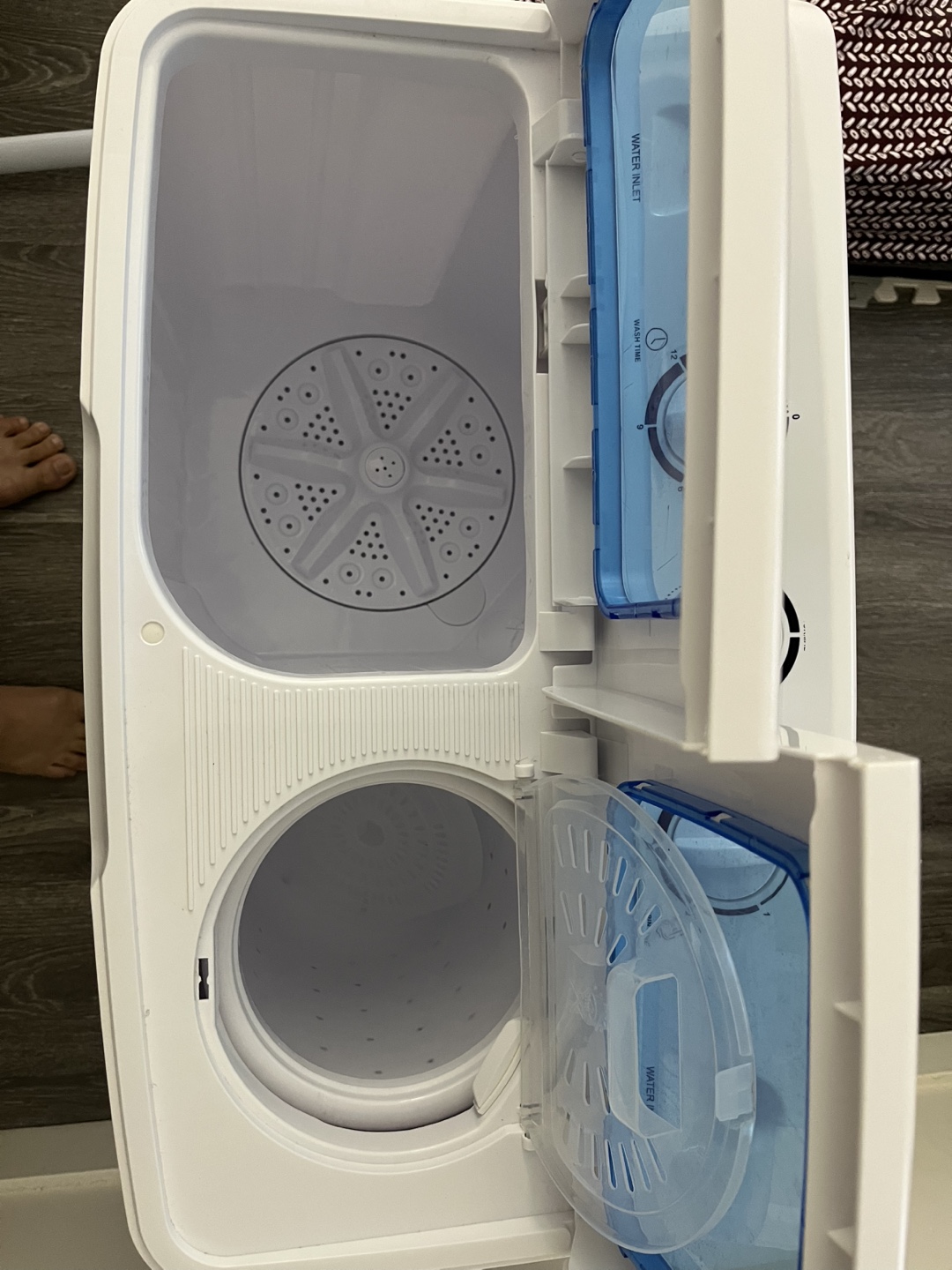 COSTWAY Portable Twin Tub Washing Machine
