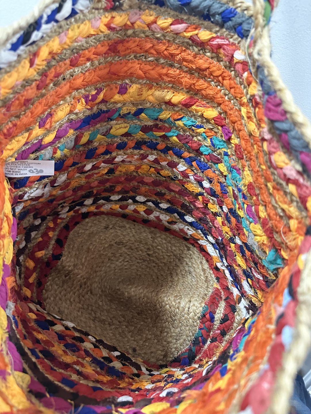 Colorful Woven Tote Bag - photo 4