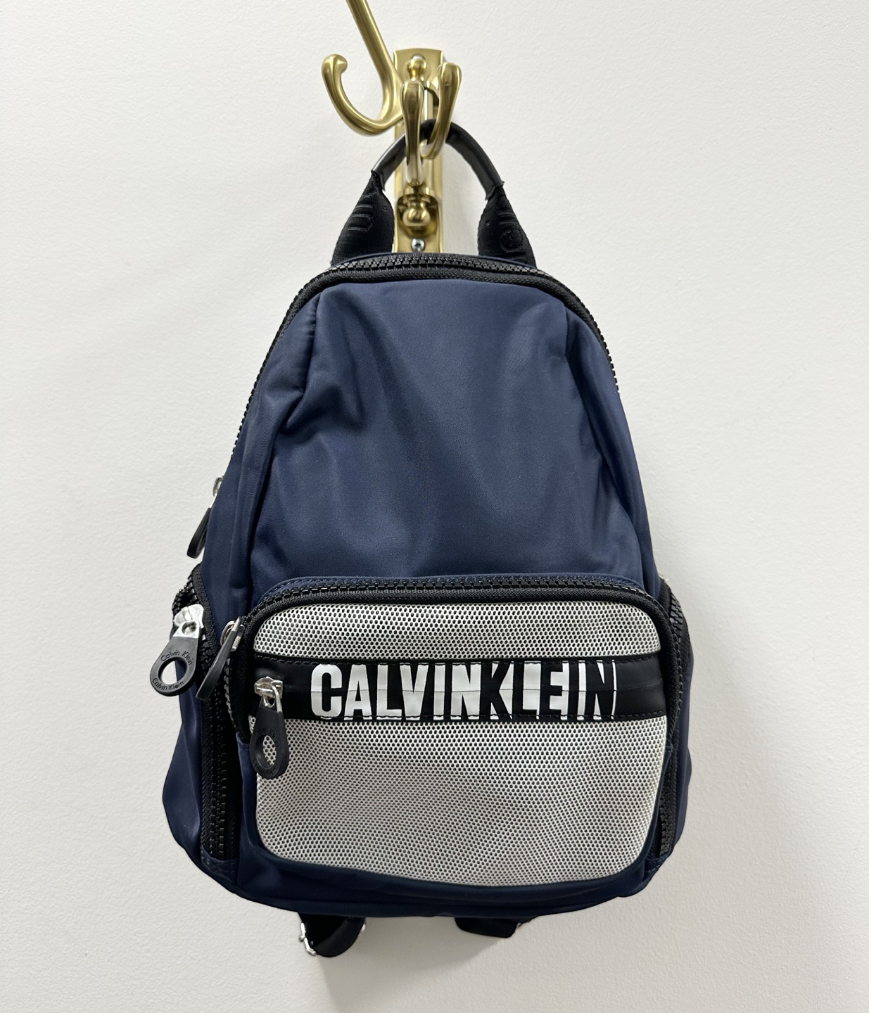 Calvin Klein Mini Backpack - Navy Blue