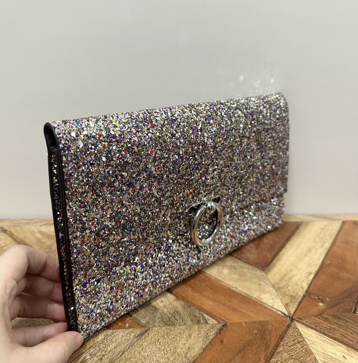 Rebecca Minkoff Glitter Clutch Wallet - photo 2