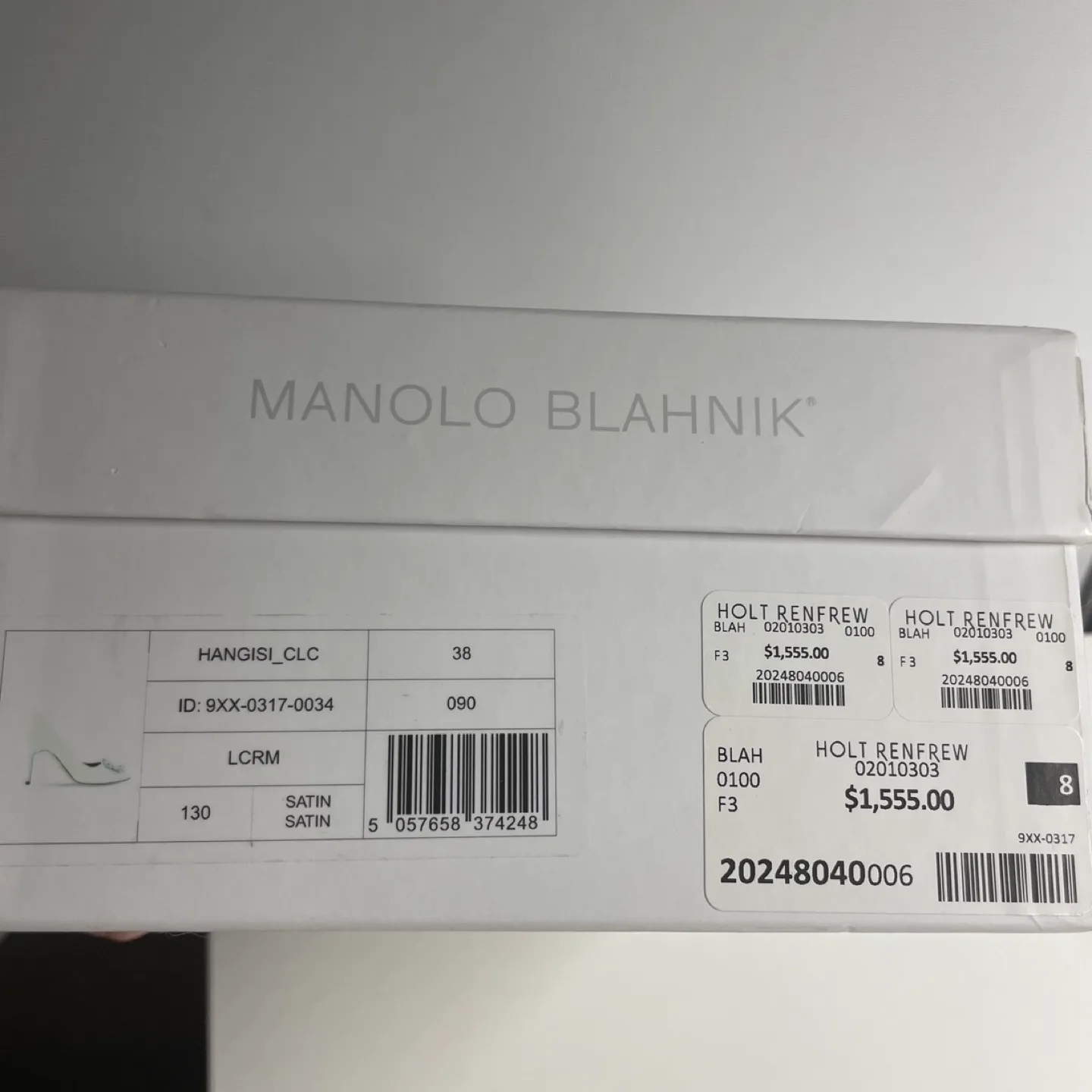 Manolo Blahnik Hangisi 90 (size 38) image indicator(10)