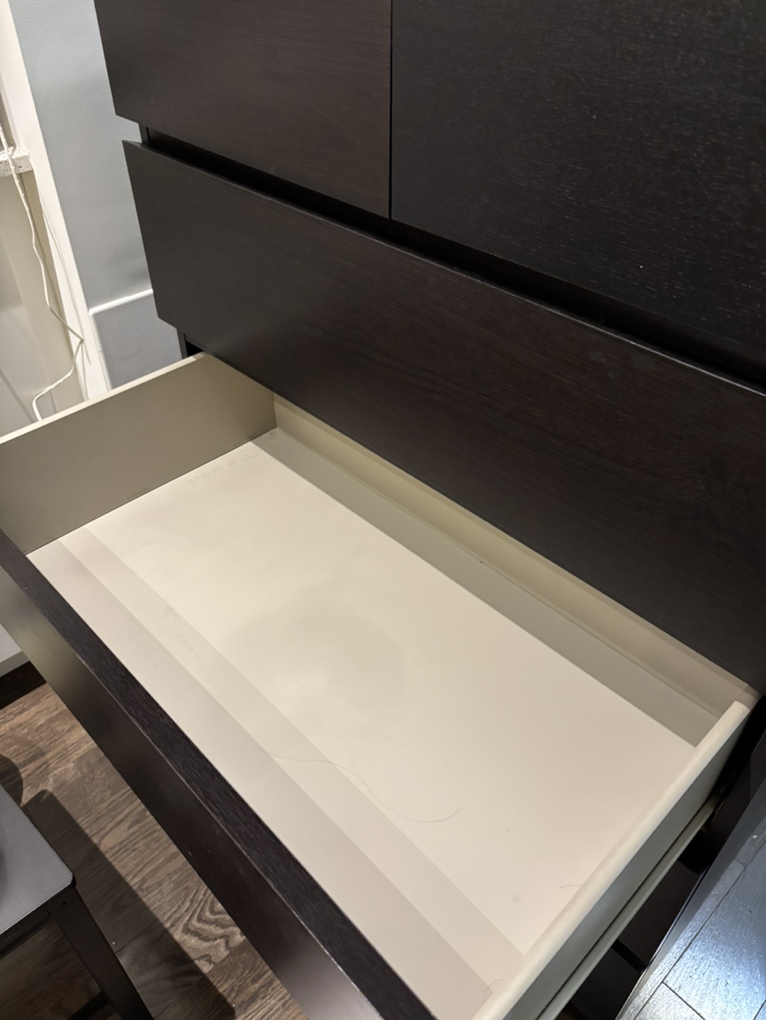 IKEA MALM 5-Drawer Chest Dark Brown - photo 3