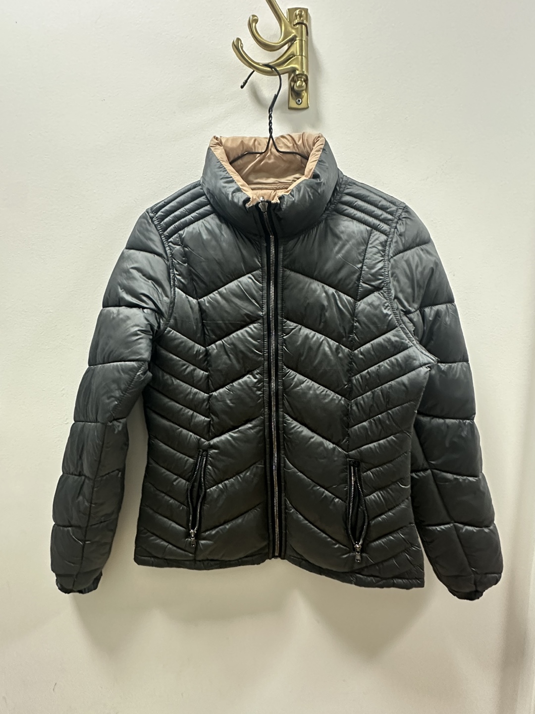 Women's Black Puffer Jacket