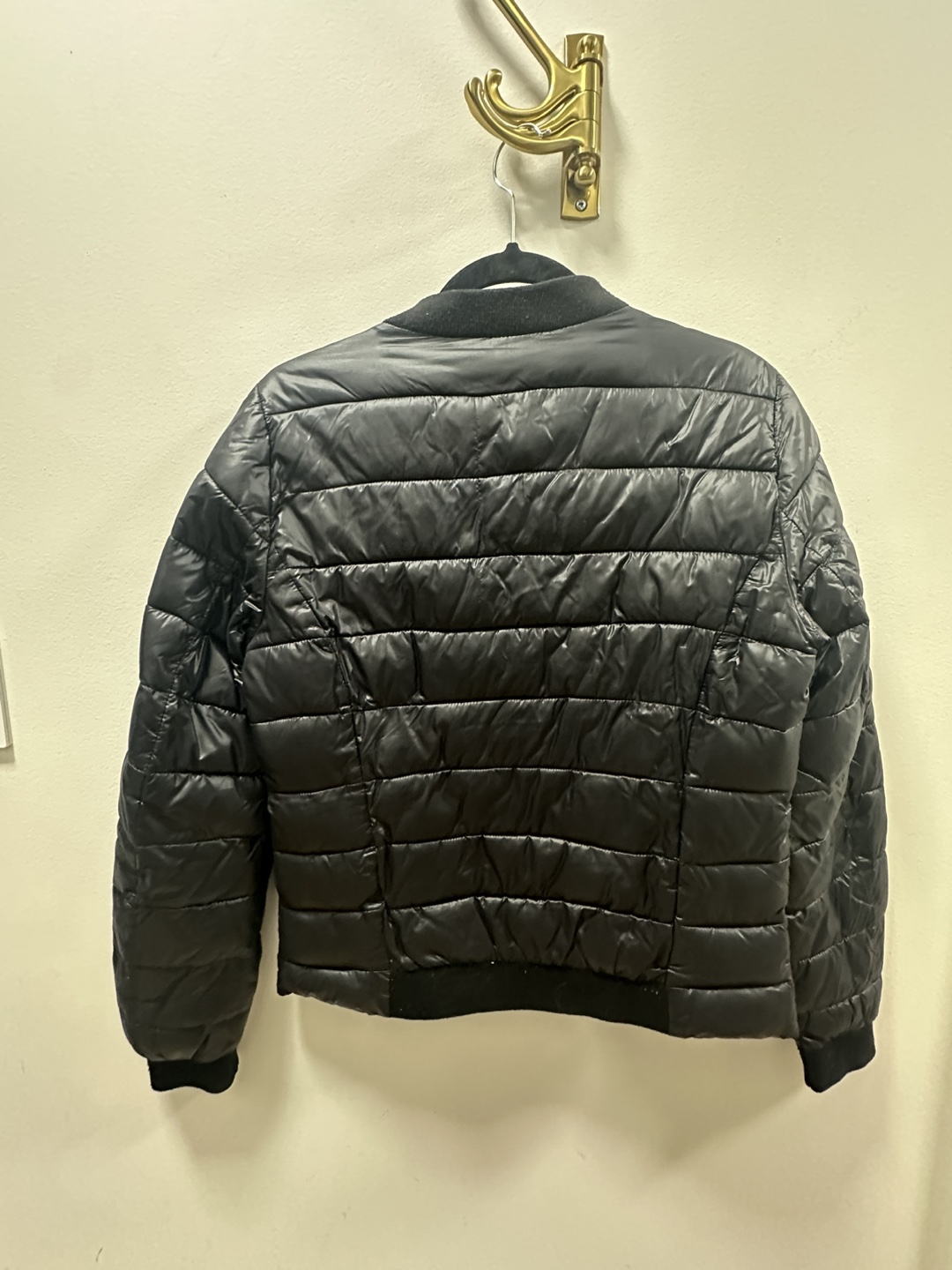 Black puffer jacket - photo 2