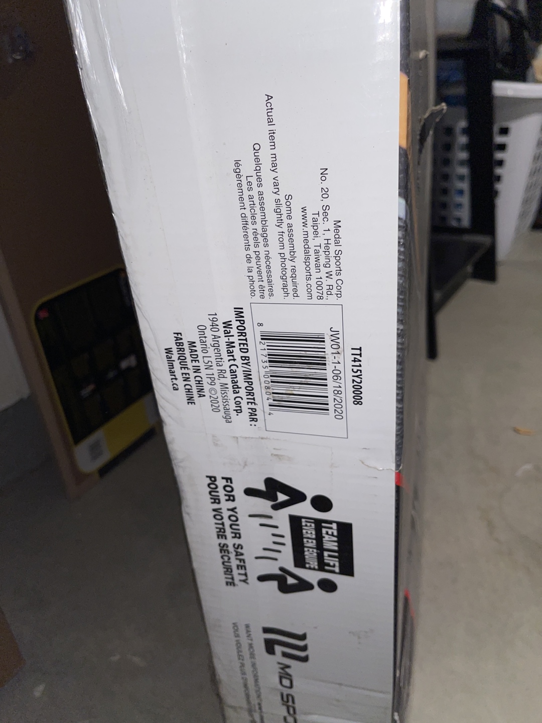 Unopened MD Sports Table Tennis Table - photo 3