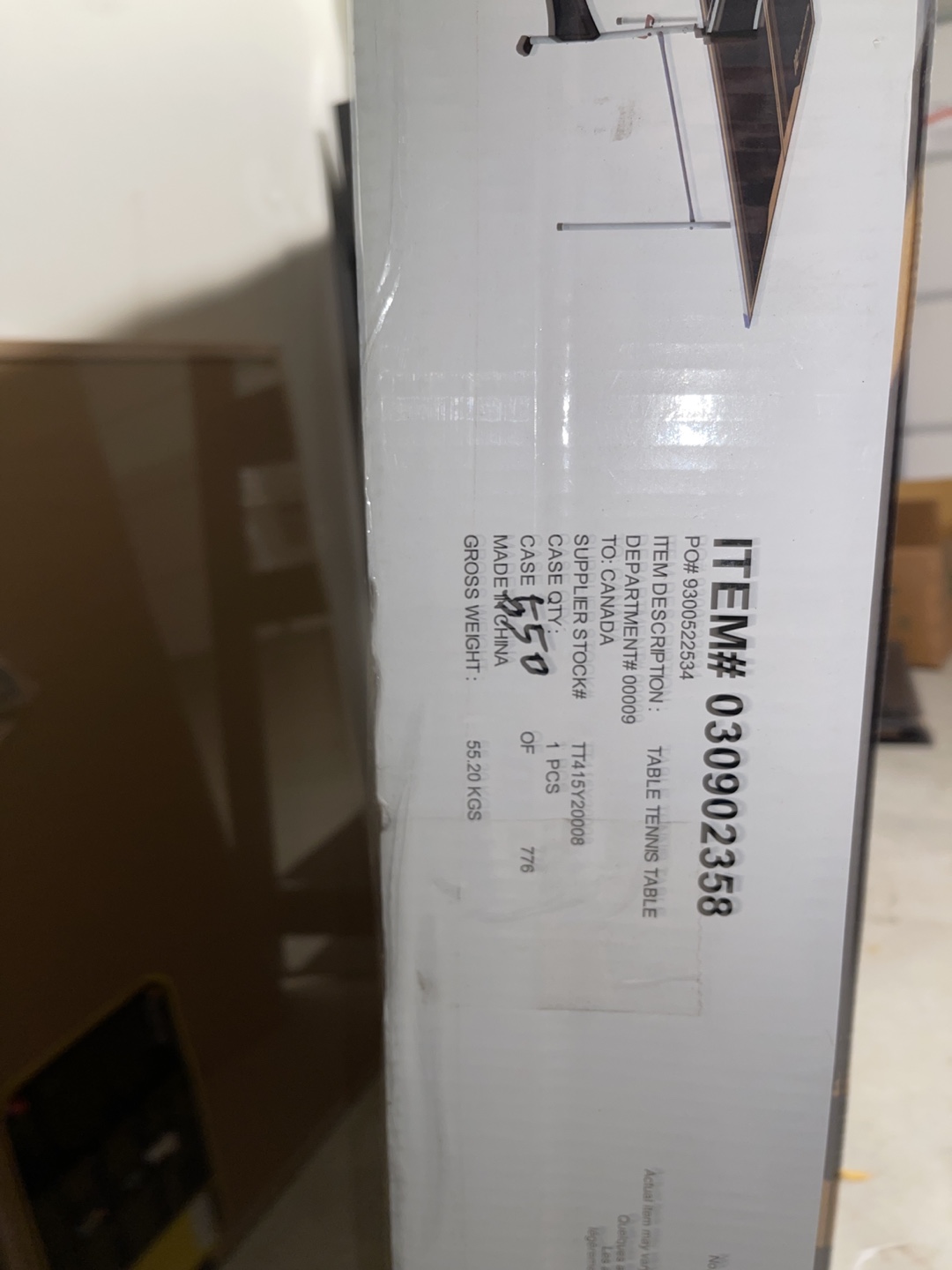 Unopened MD Sports Table Tennis Table - photo 2