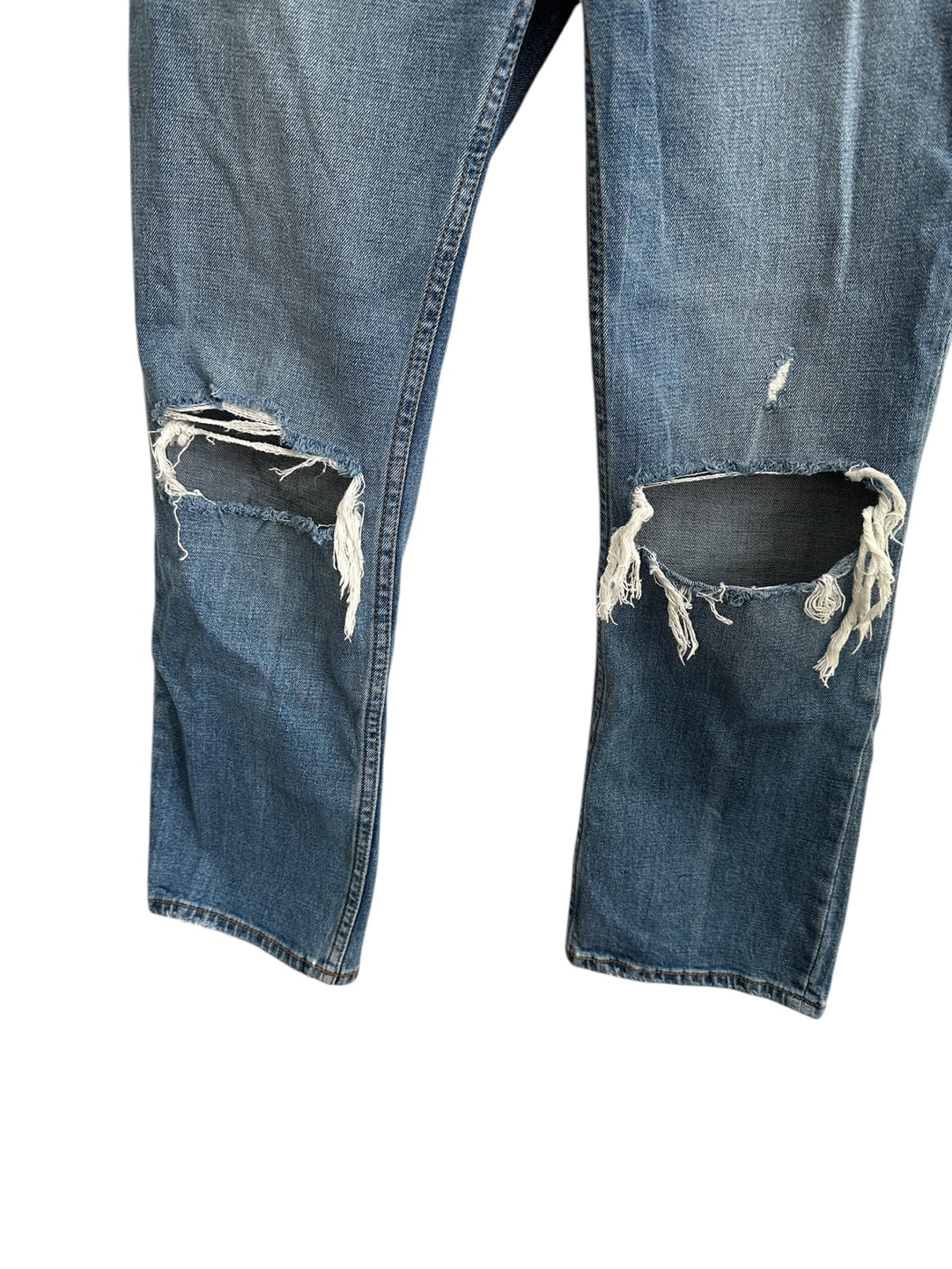 Abercrombie & Fitch Curve Love Ultra High Rise Straight Jeans - photo 3