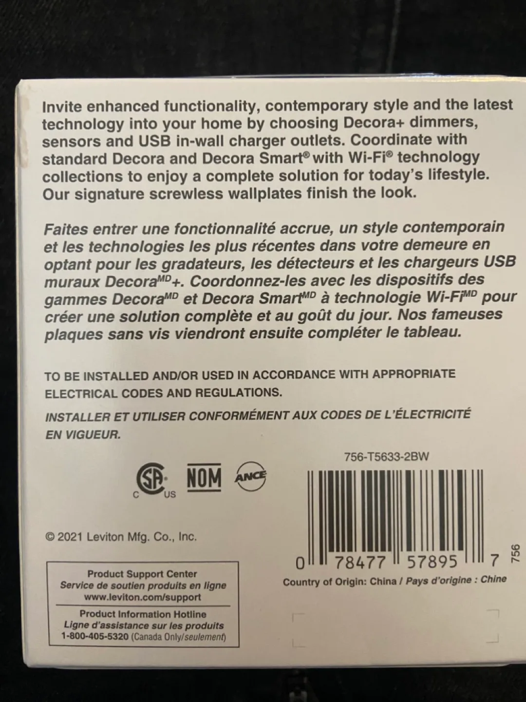 Leviton Decora + USB In-Wall Charger Receptacles (2-Pack) image indicator(2)