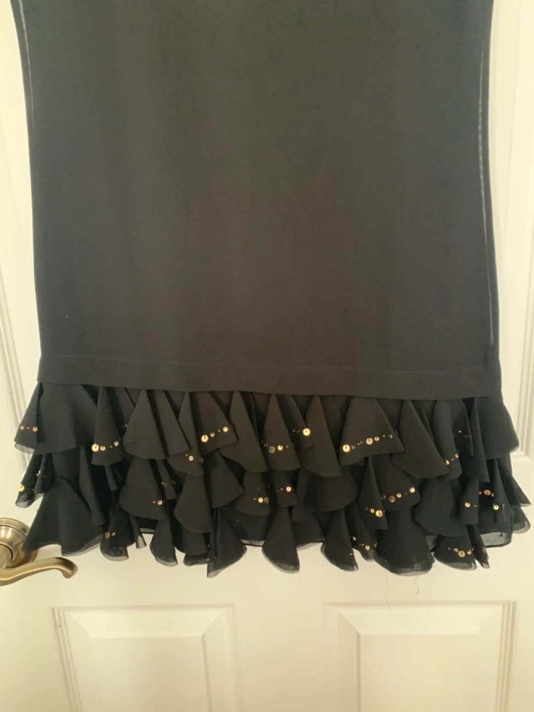 Ted Baker London Black Mini Dress Size 0 image indicator(3)