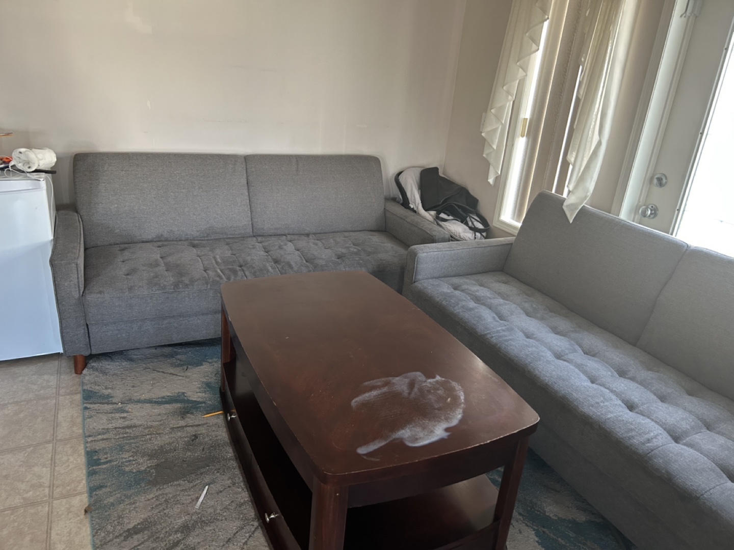 Grey Sectional Sofa - photo 2