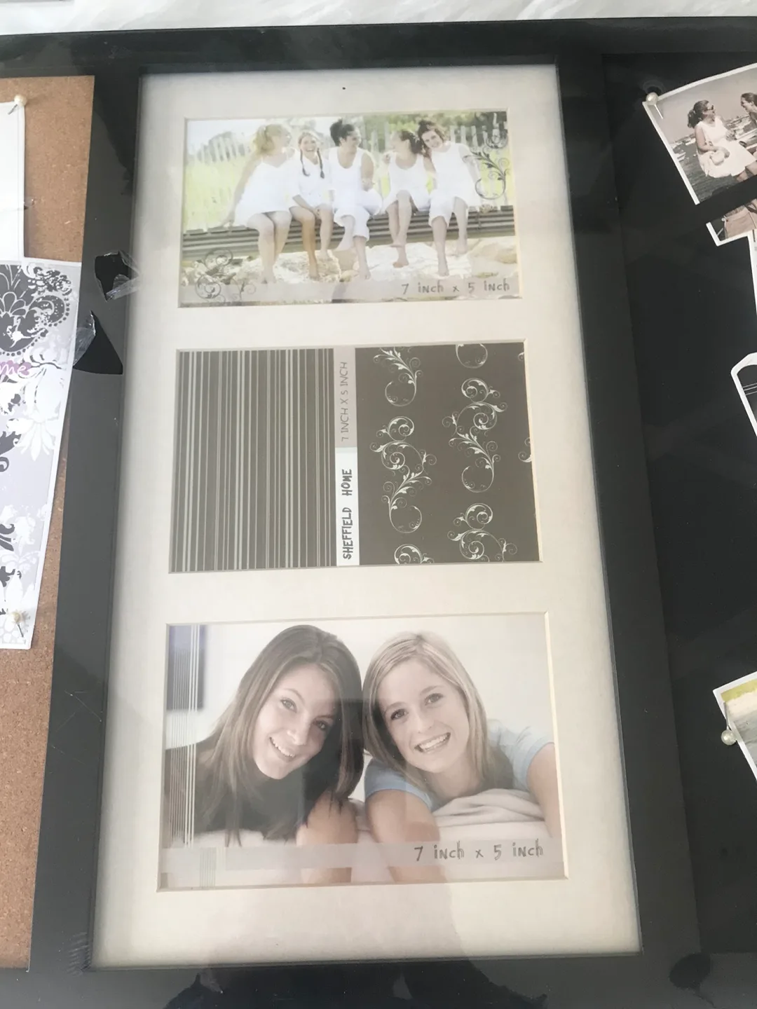 Sheffield Home Combo Photo Frame & Corkboard image indicator(3)