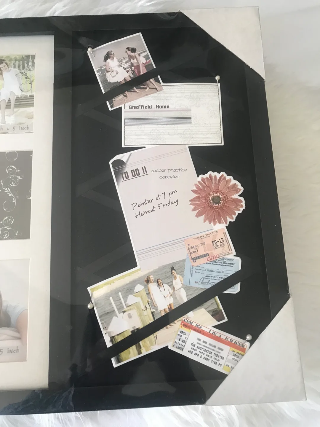 Sheffield Home Combo Photo Frame & Corkboard image indicator(4)