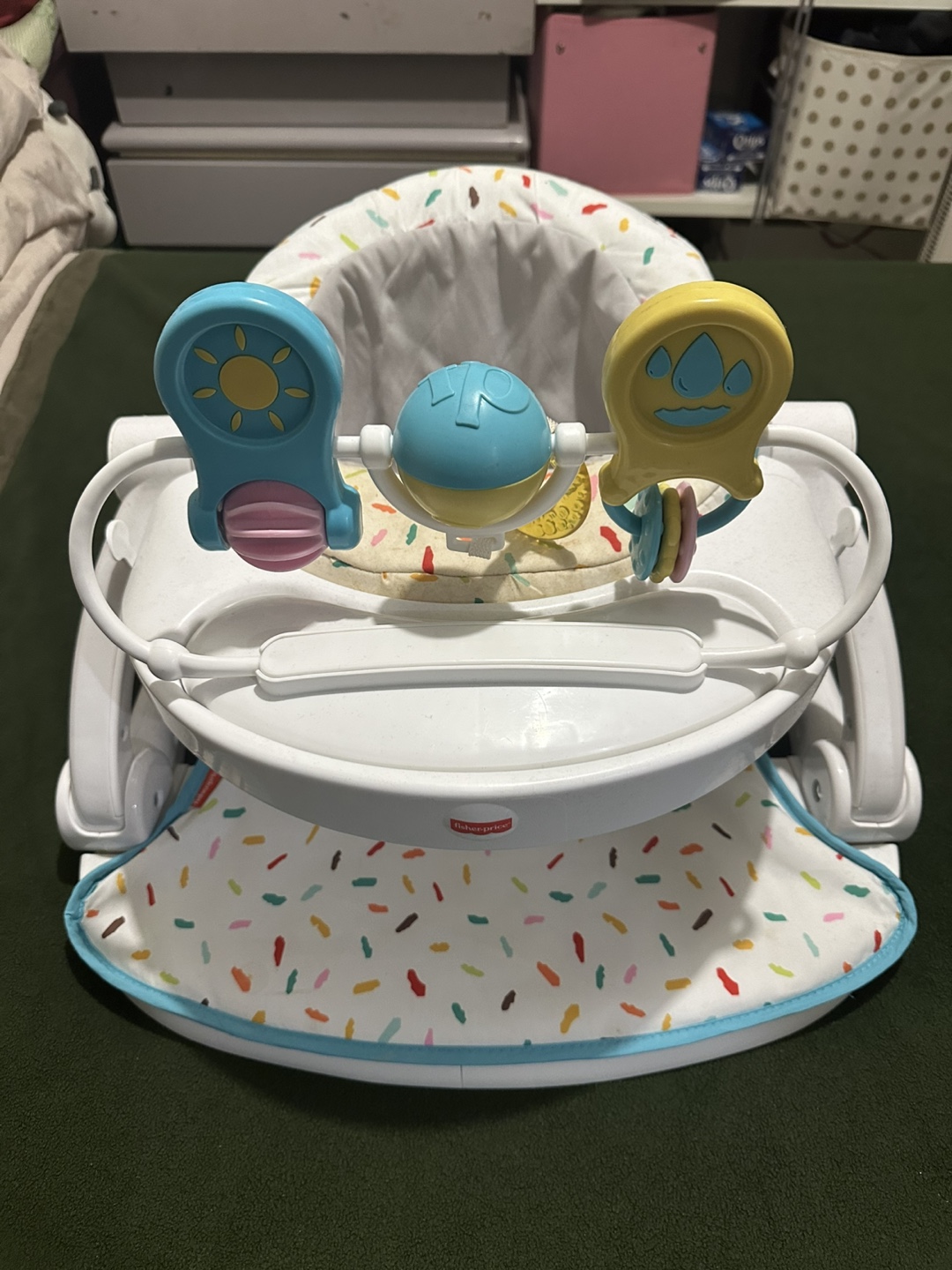 Fisher-Price Portable Baby Chair Deluxe Sit-Me-Up Floor Seat - photo 2