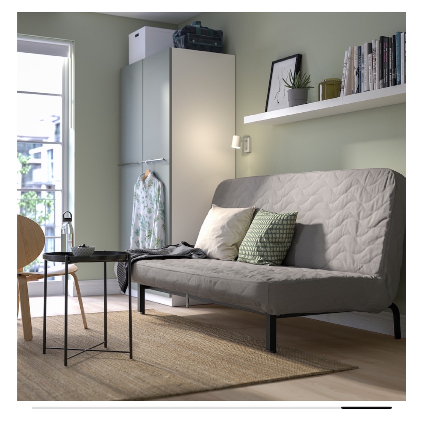 IKEA NYHAMN Sofa Bed - Gray - photo 5