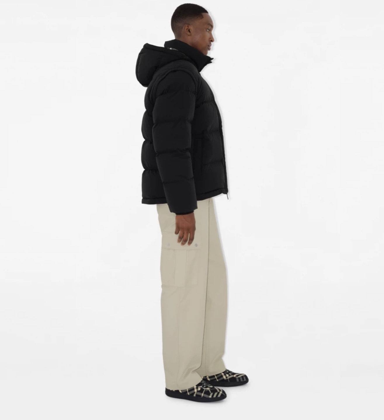 Burberry Black Padded Jacket - photo 4