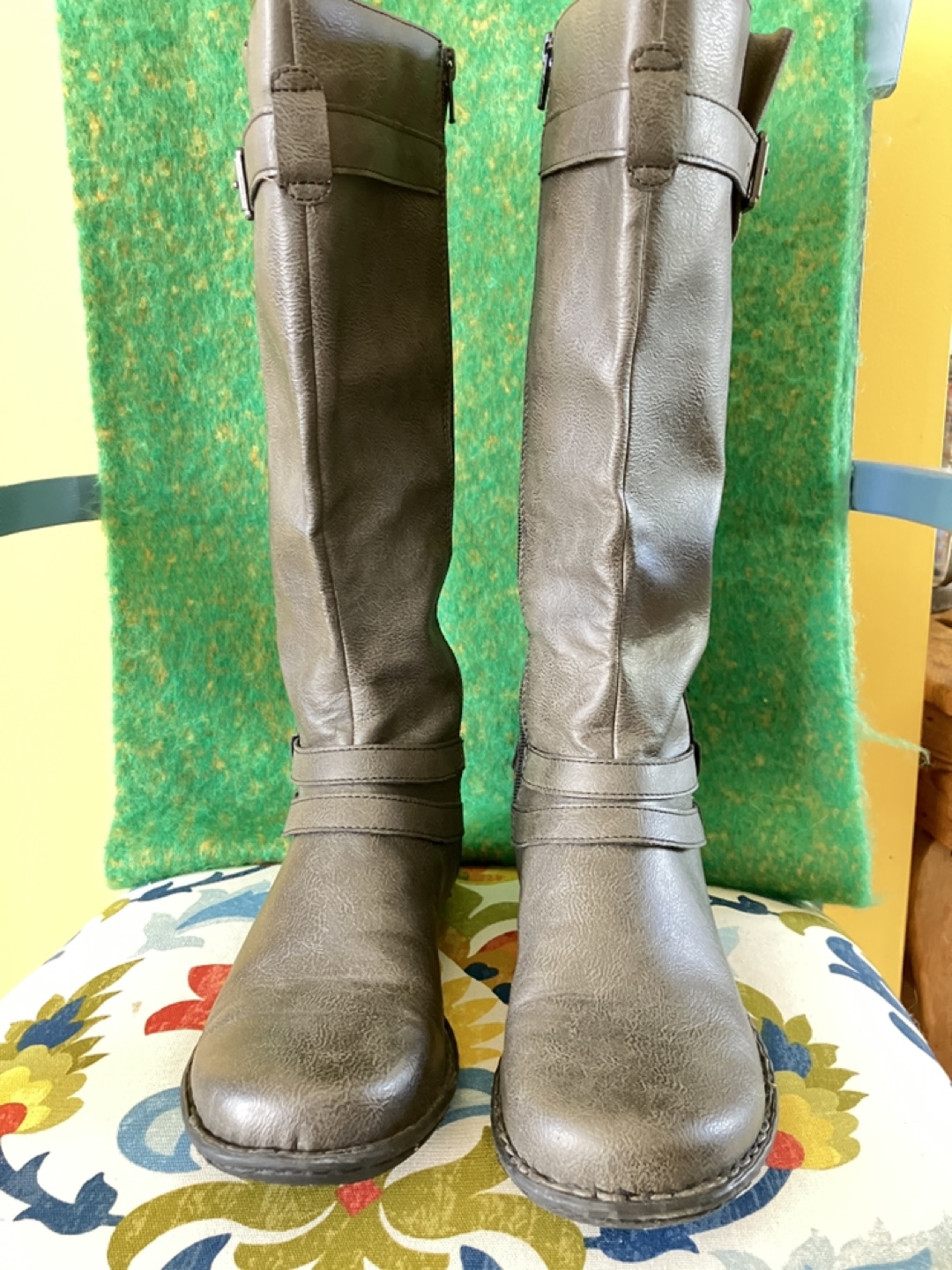b.o.c Women's Grey Tall Boots Size 8.5M - photo 2