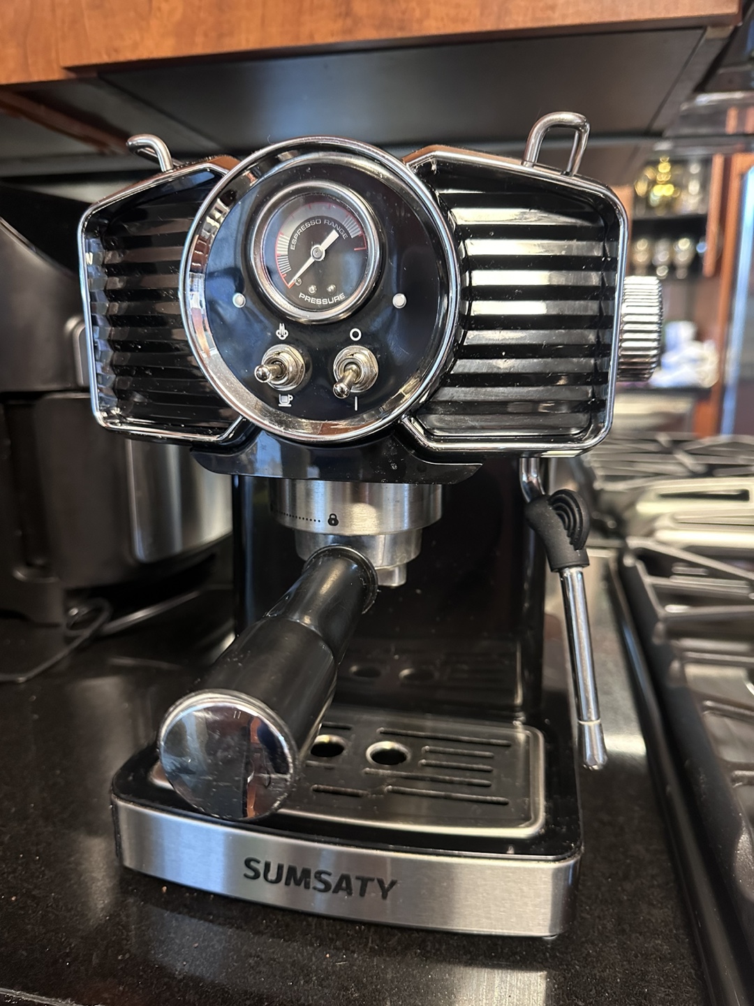 SUMSATY Espresso Machine - Retro Style