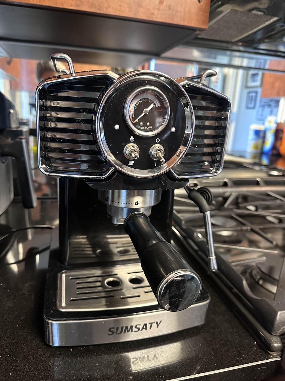 SUMSATY Espresso Machine - Retro Style - photo 2