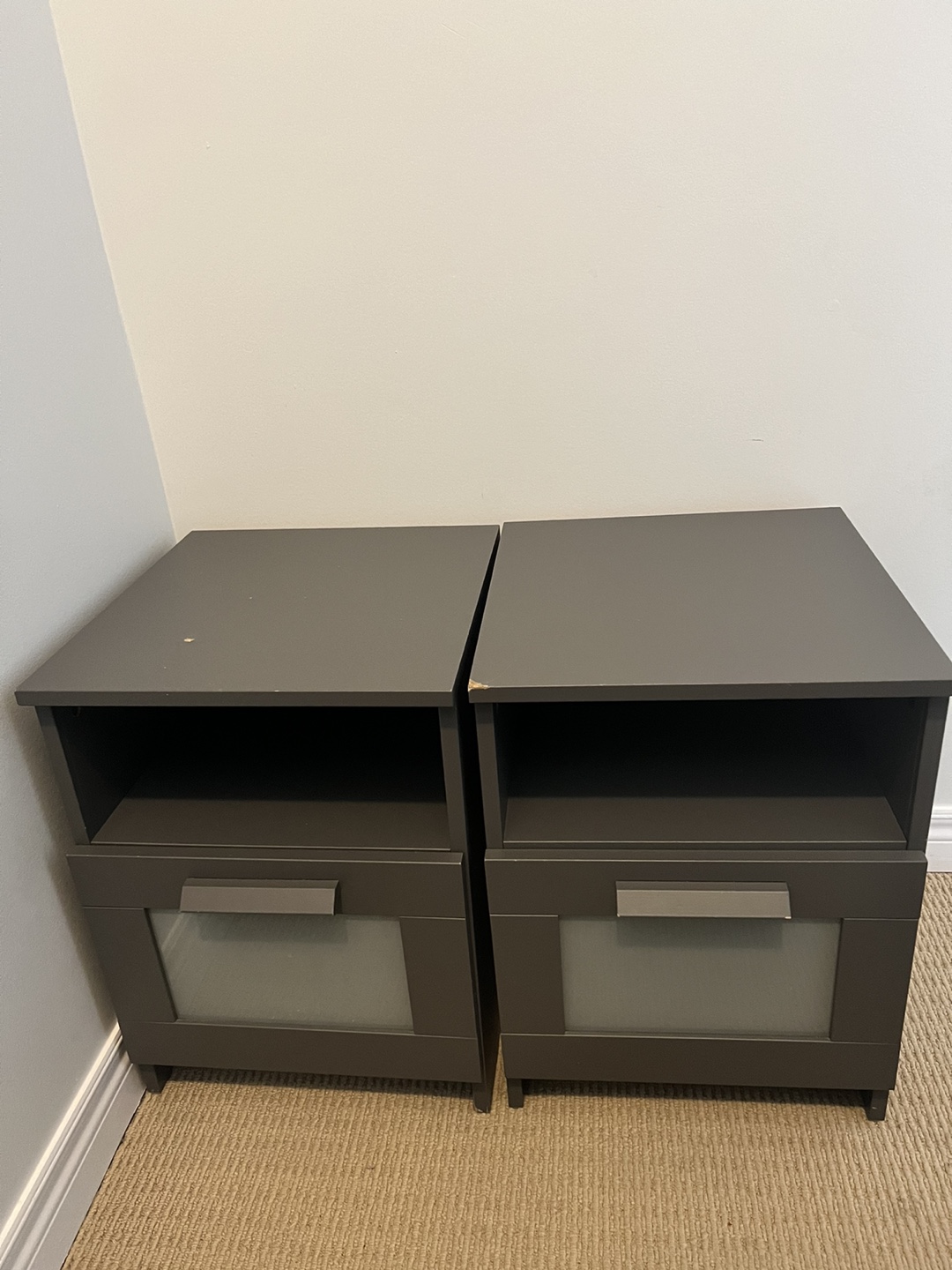 Night stands and tv stand