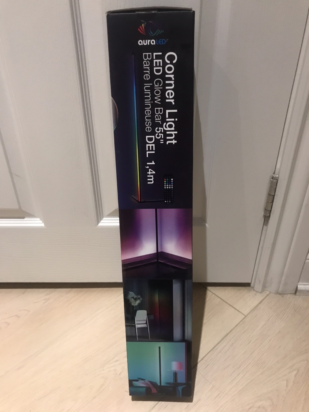 Aura LED Corner Light 55" LED Glow Bar