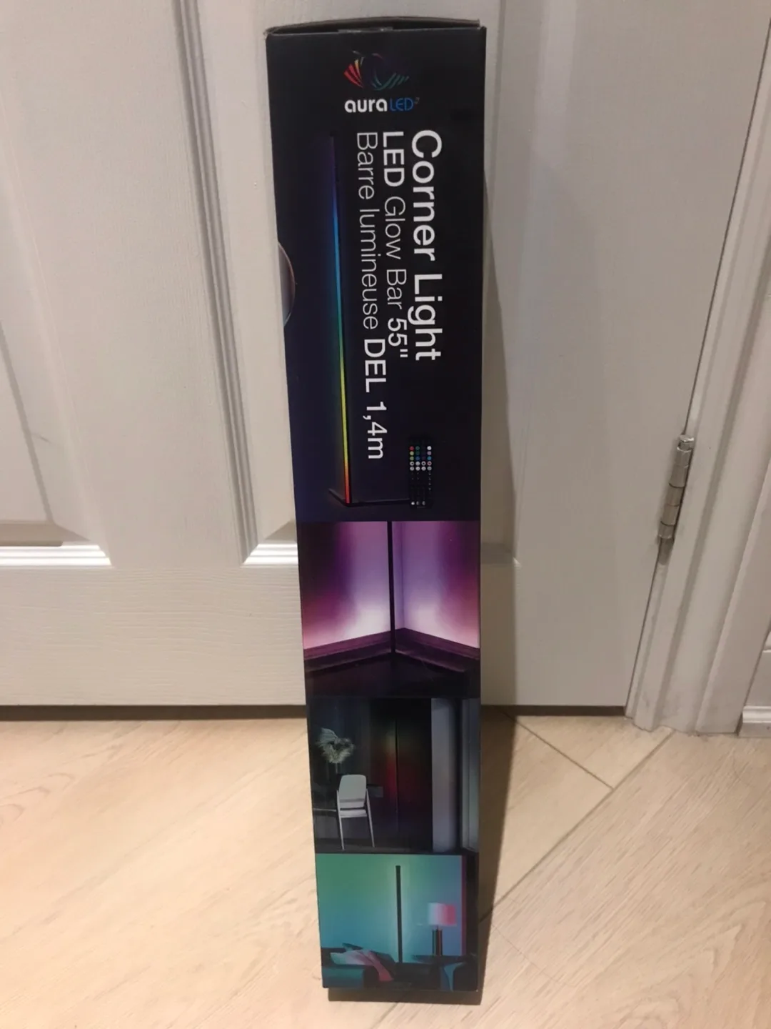 Aura LED Corner Light 55" LED Glow Bar thumbnail