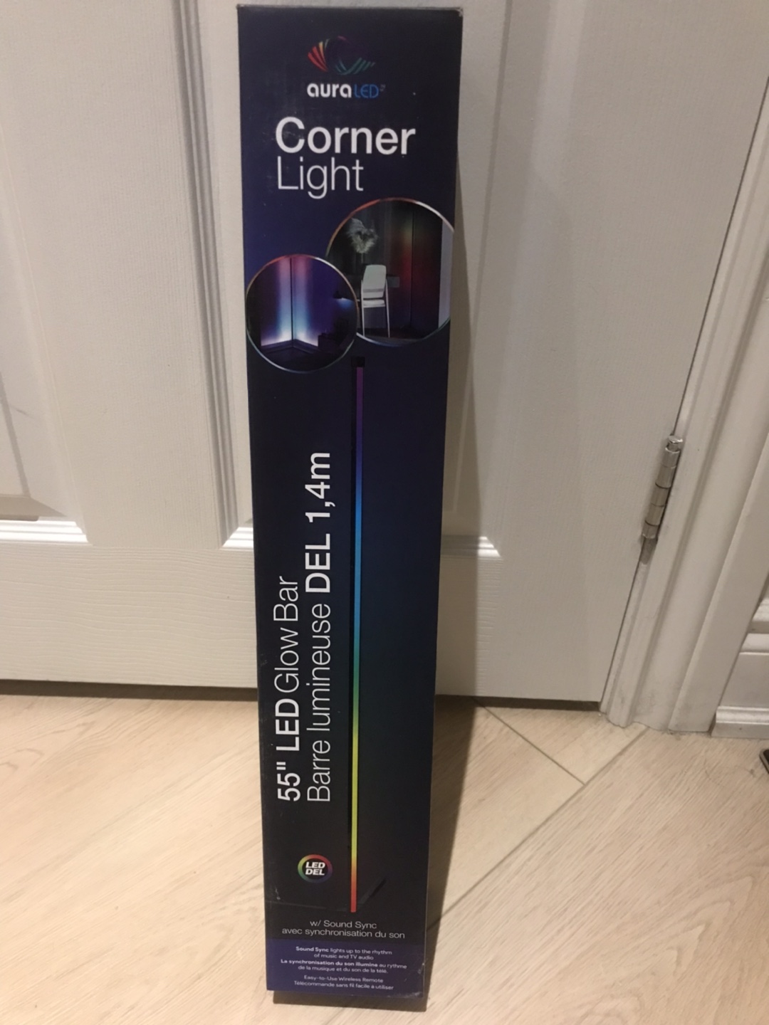 Aura LED Corner Light 55" LED Glow Bar - photo 2
